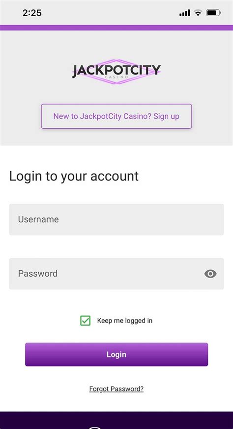 jackpot city casino mobile login